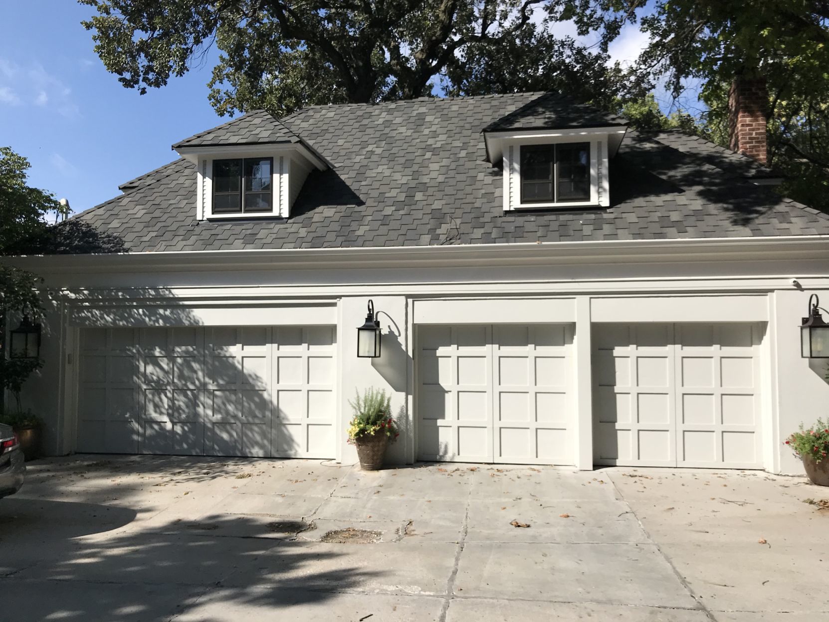 The garage